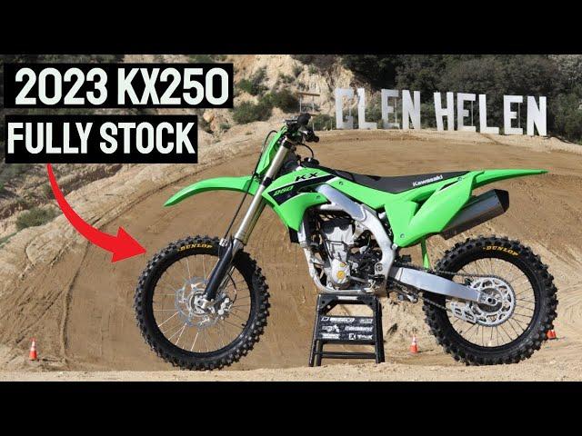 How good is STOCK 2023 Kawasaki KX250