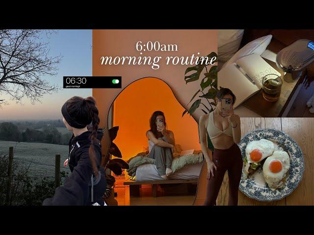 6am MORNING ROUTINE 2025  healthy + mindful habits to have a *PRODUCTIVE* day