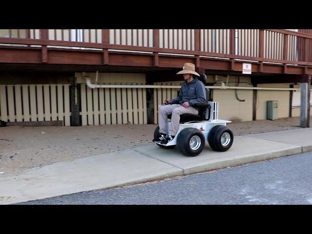 New Beach Wheelchair Design