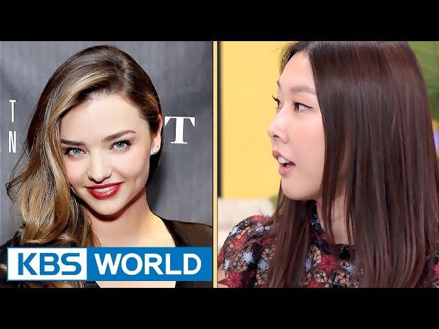 Top Model Hyejin had a feud with Miranda Kerr? [Happy Together / 2017.08.03]