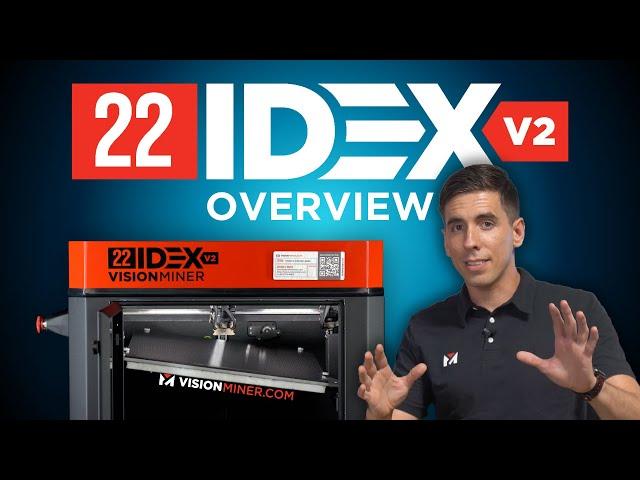 22 IDEX v2: High Temp 3D Printer for High-Performance Polymer Filaments