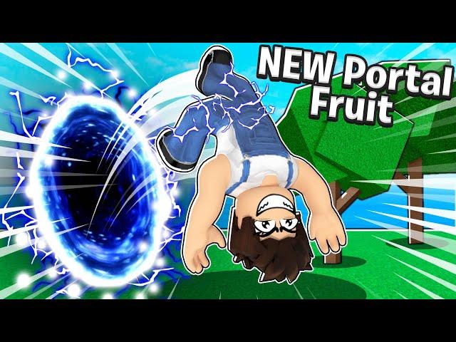 I UNLOCKED NEW PORTAL FRUIT AND ITS INSANELY OP! Roblox Blox Fruits