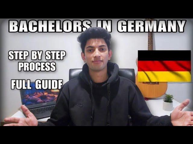 Bachelors in Germany 2024/25 || EVERYTHING ABOUT BACHELORS || FULL PROCESS ||