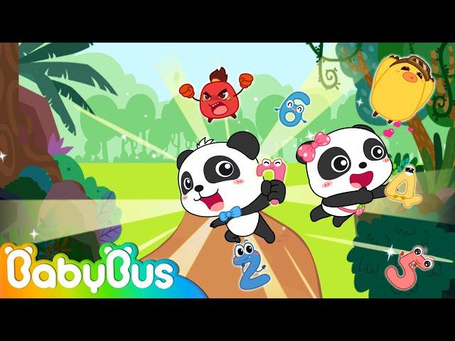 Baby Panda Rescues Friends | Math Kingdom Adventure | Learn Numbers | Kids Cartoon | BabyBus