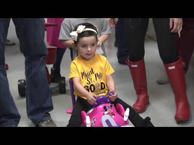 Johns Hopkins All Children's Hospital - Sofia rings the bell