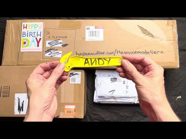 THE NOVICE MODELLERS BIRTHDAY, £295 MODEL HAUL UNBOXING. 1/144, 1/350, 1/700; TAMIYA, EDUARD, REVELL