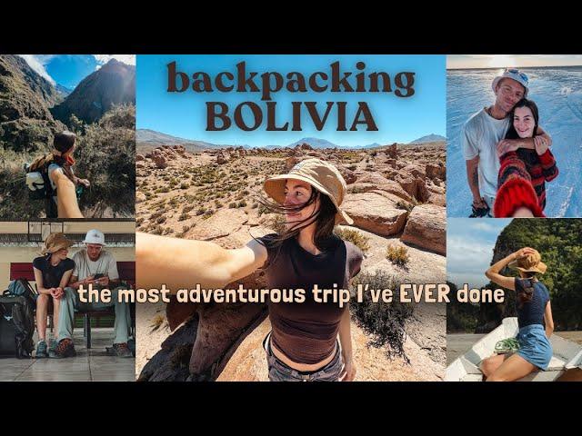 Backpacking BOLIVIA ️  | Lake Titicaca, Madidi Park, Takesi Trek, Death Road & Salar de Uyuni