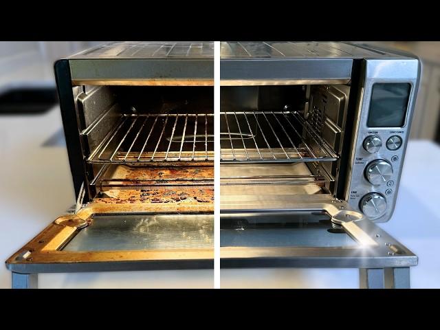 The Best Way To Deep Clean Your Toaster Oven!