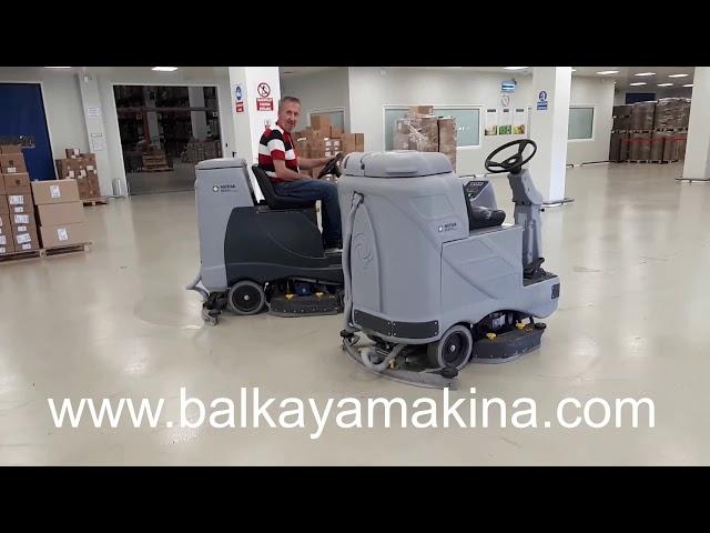 Nilfisk BR 855 Binicili Yer Yıkama/Temizlik Makinası - Balkaya Makina