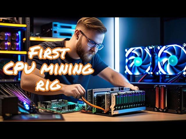 Build My FIRST CPU Rig With Me! Expanding My Crypto Mining Farm