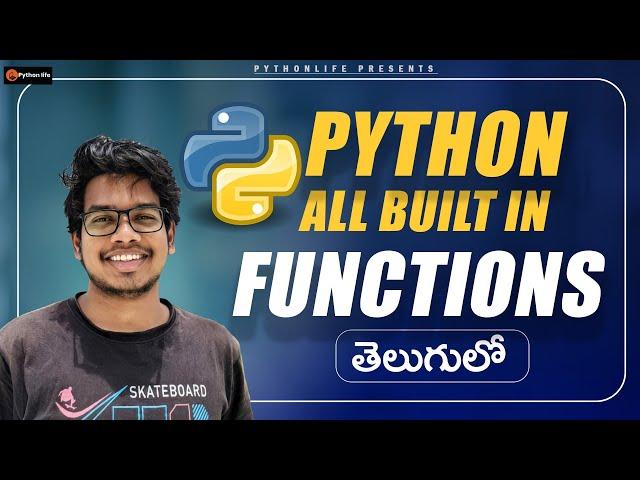 built-in functions in Python