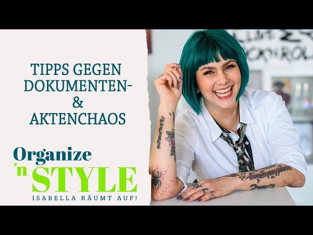 HOW TO: Akten und Dokumente ordnen | ORGANIZE `N STYLE | sixx