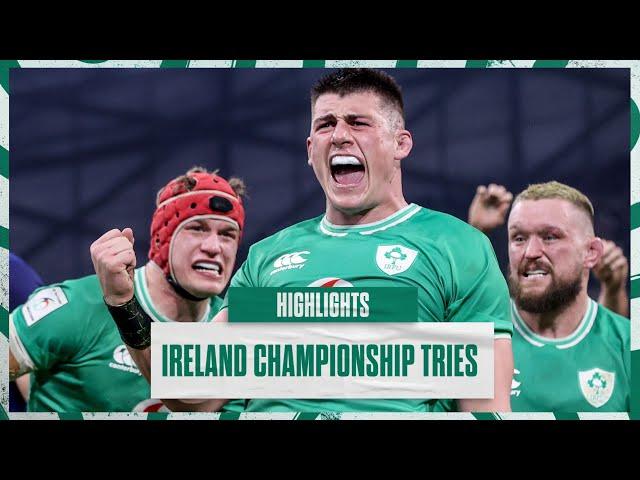 Highlights: Ireland's 2024 Championship Tries