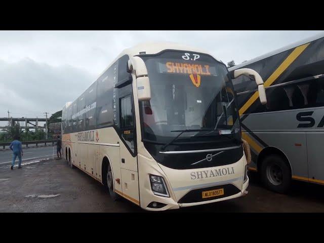 BENGALURU to VIZAG BUS JOURNEY | Shyamoli Travels Volvo 9600 Multi-axle Sleeper LUXURY Bus