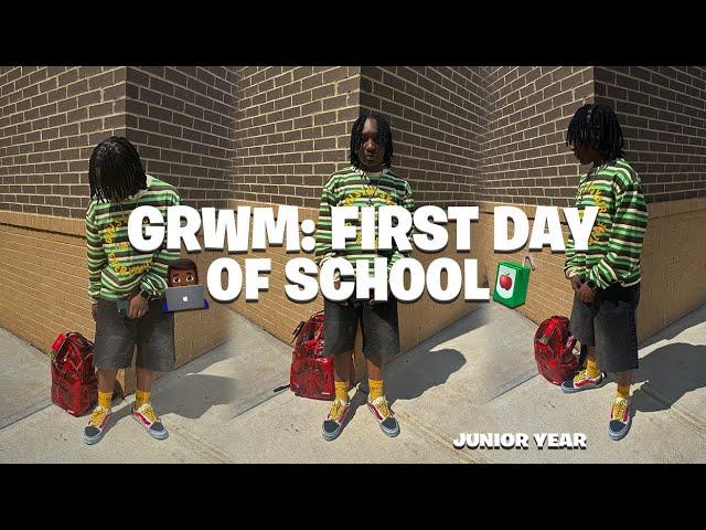 GRWM: FIRST DAY OF SCHOOL *JUNIOR YEAR 2024* | vlog #4