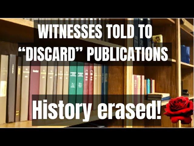 How Watchtower erases history - re-upload edited for content