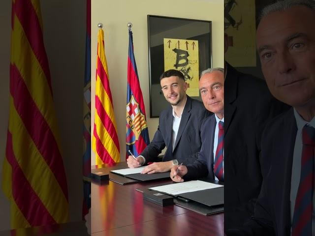 Joan Garcia, new Barça player! ️ #fcbarcelona #football #shorts
