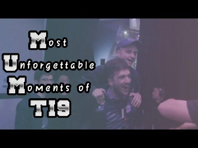 Most Unforgettable Moment in TI9 / The International 9 Highlights / TI9 Crazy Moments