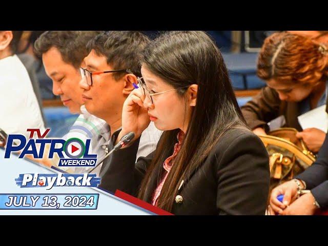 TV Patrol Weekend Playback | July 13, 2024