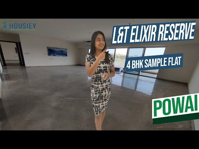 L&T Elixir Reserve | 4 Bhk Sample Flat Tour [2025] | L&T Powai Project