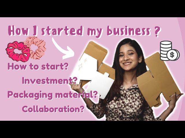 How to start an online business | Scrunchies business in India | Small Business Ideas | Chillbee