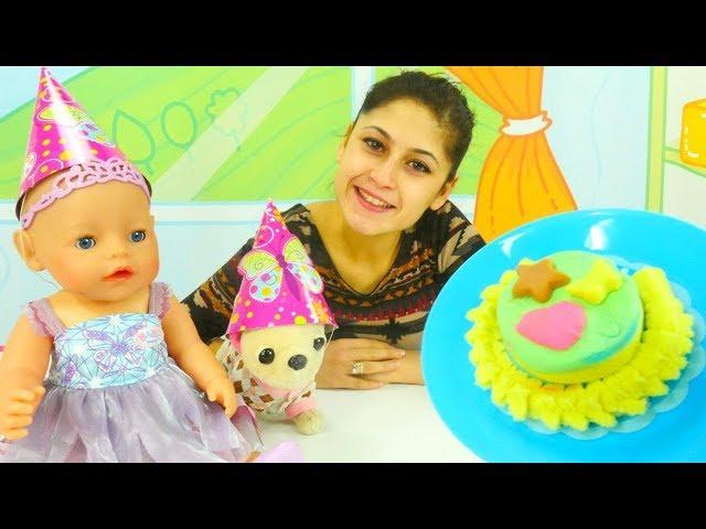 Ayşe ve bebek Gül ile videolar. Bebek bakma oyunları. Kız oyuncakları