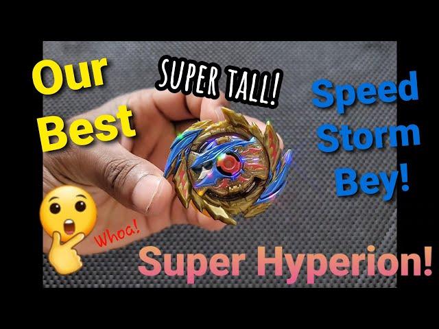 Super Hyperion H6! Unboxing/Test Battles & Review! - Beyblade Burst Surge/Speed Storm!