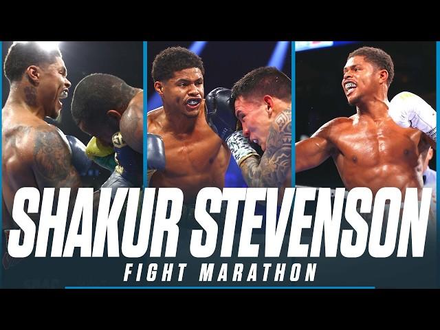 Shakur Stevenson Fight Marathon