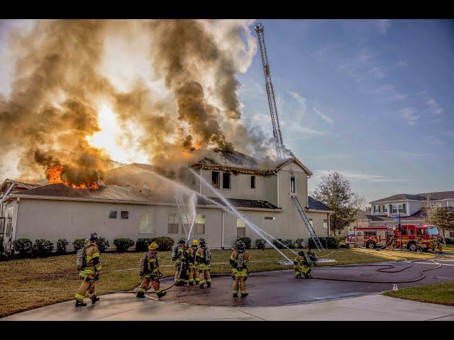 JFRD responds to a house fire with hidden fire