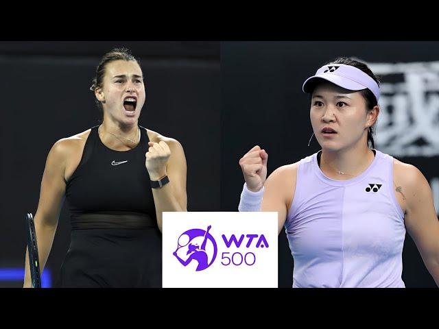 Aryna Sabalenka vs Lin Zhu | Throwback | Brisbane 2024 Highlights