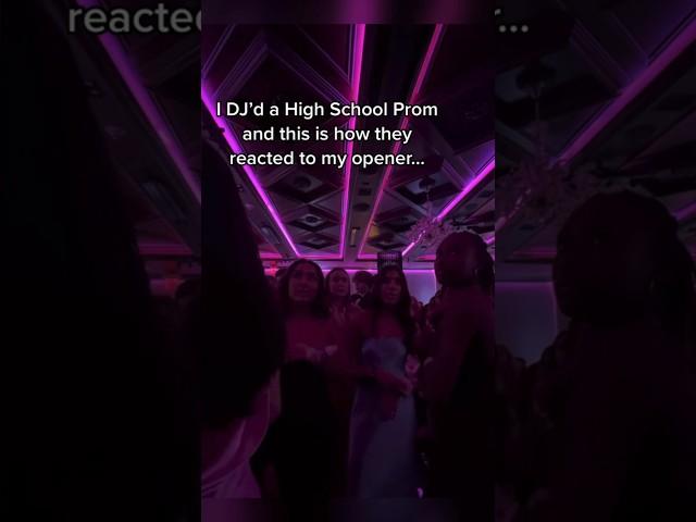 The greatest high school prom DJ ever 