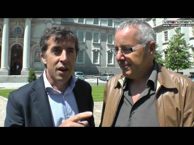 Stephen Roche and Pedro Deglado speak about 1987 Tour de France battle