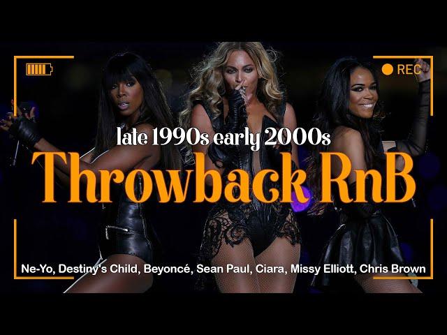 Late 90s/Early 2000s R&B Nostalgia ~ RnB Mix 90s 2000s ~ Throwback R&B Late 90's Early 2000's