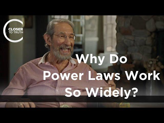 Geoffrey West - Why Do Power Laws Work So Widely?