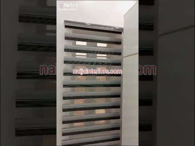 Window Blind in Lagos #windowblinds #windowblind #naijainteriors #interiordecoration #dayandnight