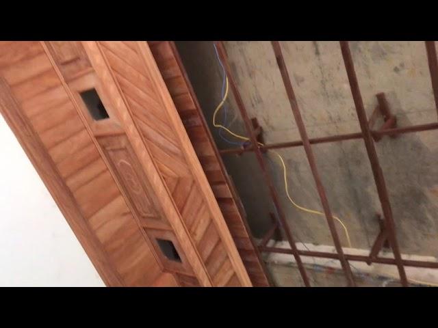 Cách làm trần gỗ