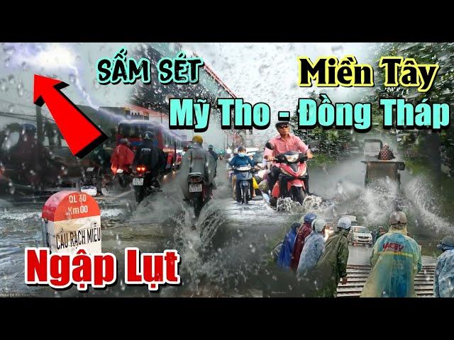 Nước Ngập Tiền Giang Mỹ Tho Lũ Lụt Miền Bắc Miền Nam Mưa Dầm Sấm Sét Sau Bão Thủy Triều Dâng Cao