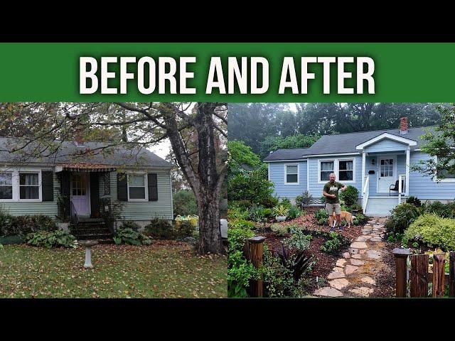 Garden Transformation Before and After