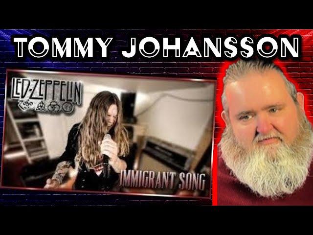 Tommy Johansson - Immigrant Song | BPD Reacts | (Led Zeppelin Cover)