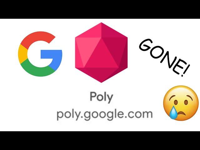 Google Poly sent to the chopping block (VR 3D Design Software)