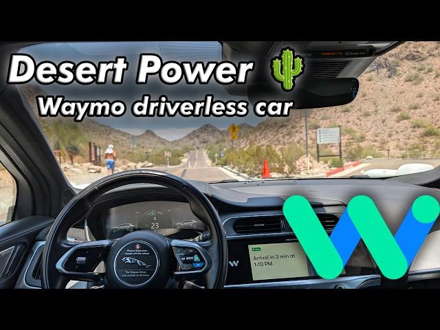 Waymo Phoenix: Desert power (plus winding hills, security guard) | JJRicks Rides With Waymo #156