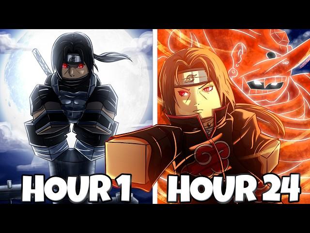 Going From NOOB To 0.1% Mangekyo ITACHI In NEW Roblox Naruto Game! (The Time of Ninja)