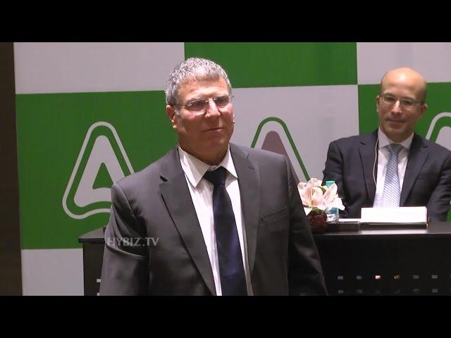 Josef Yossi Goldshmidt of ADAMA Group At Hyderabad-Hybiz.tv