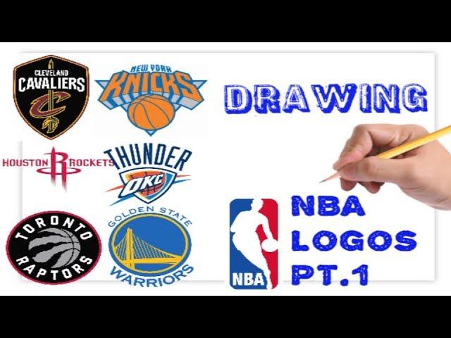 Drawing NBA Logos (Part.1) | GTR