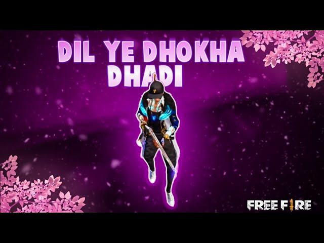 Dil Ye Dhoka Dhadi Free Fire Montage |Free Fire Edited Montage | Ff gaming chandan 4555,