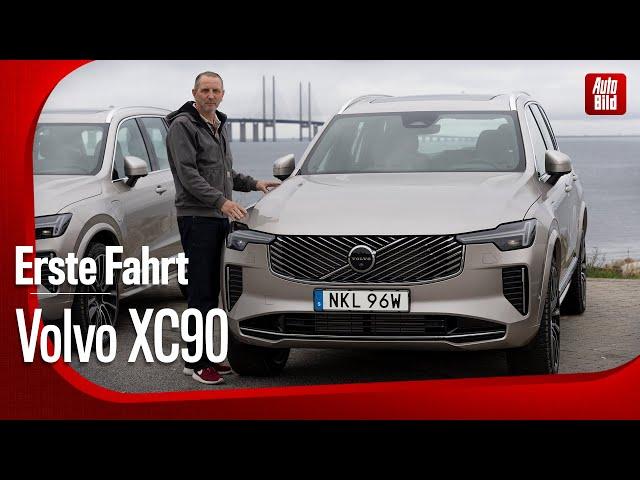 Volvo XC90 – new facelift and hybrid performance | First drive with Jan Horn