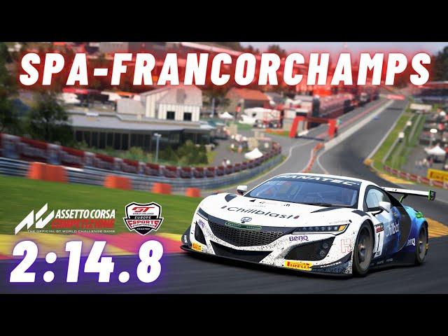 Spa Hotlap | 2:14.8 | Honda NSX GT3 | Assetto Corsa Competizione v1.8.20