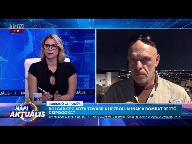 Napi aktuális - Robert C. Castel (2024-09-19) - HÍR TV