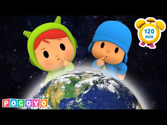  Nina Discovers the WORLD!  Learning for Kids | Pocoyo English | Cartoons for Kids