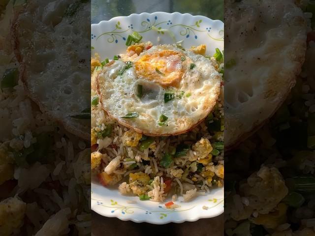 Egg fried rice#explore#food #foryou#fyp#explorepage #viralshorts #video#cooking#india#indianfood